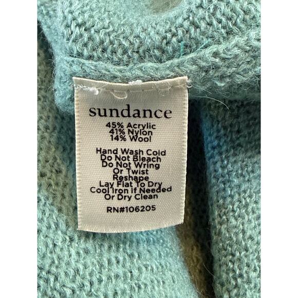 Sundance Floral Embroidered Button Down Cardigan Womens Small Cottagecore Whimsy - Picture 12 of 16